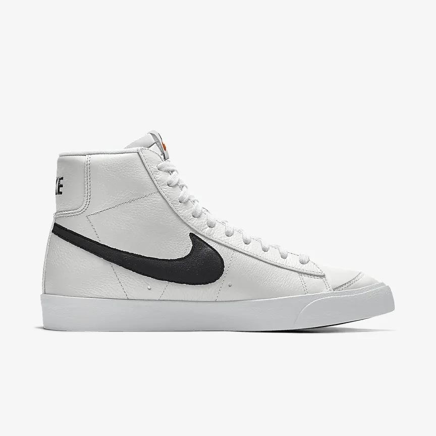 Giày Nike Blazer Mid '77 By You Nữ  Trắng Hồng